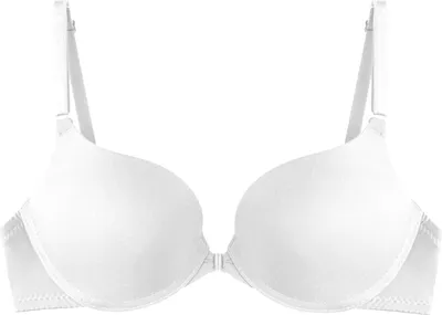 Produktbild von Damen Push-Up-BH mit Bügel, gepolstert, verstellbar, elastisch, weich, atmungsaktiv, kein Hängenbleiben, einfarbig, Damen-Büstenhalter