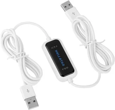 Obrázok produktu pre USB 2.0 kábel pre notebook na rýchly prenos dát medzi notebookom a počítačom