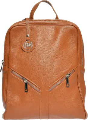 Produktbild von Roberta M_Backpack_AW25 RM 1588_COGNAC