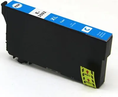 Produktbild von Kompatible Tintenpatrone T3592, T35 XL Cyan für Epson WorkForce Pro WF-4720 DWF, WF-4725 DWF, WF-4730 DTWF, WF-4735 DTWF, WF-4740 DTWF
