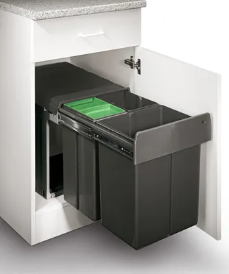 Immagine prodotto di WESCO PROFILINETRIO-MAXI 40 DT cestino per rifiuti 2 x 20 litri