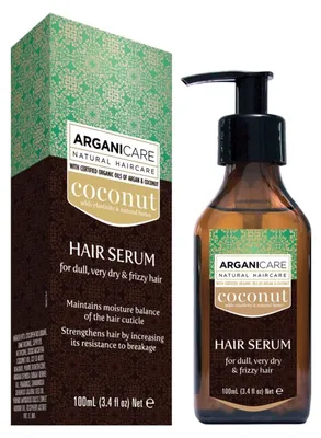 Produktbild von ARGANICARE Haarserum mit Kokosnussöl, 100 ml