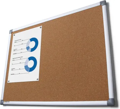Produktbild von Showdown Displays Korkboard Scritto® 90x120