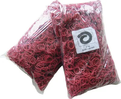 Produktbild von WIHEDÜ Gummiring 500.016 20mm rot 1.000g