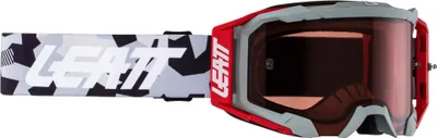 Immagine prodotto di Maschera motocross LEATT Velocity 5.5 Forge grigio lente rosa 32%