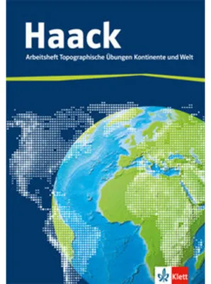 Immagine prodotto di Der Haack Weltatlas. Arbeitsheft Topographische Übungen. Kontinente und Welt mit Weltführerschein