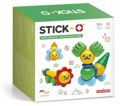 Produktbild von Stick-O Forest Friends Set, 16dlg.