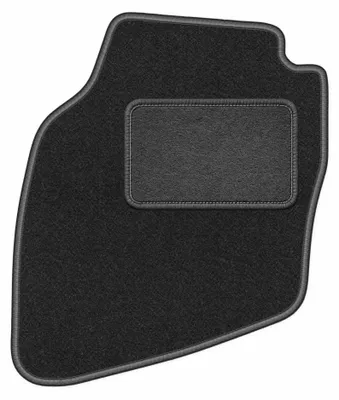 Imagen del producto de Alfombrilla conductor de moqueta para Honda City IV 2002-2008 (sedán) – 1 pieza, gris grafito, a medida – Wielganizator LUX