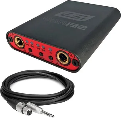 Image de ESI UGM192 Interface avec Hosa câble XLR vers jack 1m