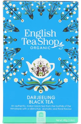 Imagen del producto de ETS - Té  de Darjeeling, orgánico, 20 bolsitas