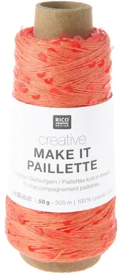 Produktbild von Rico - Creative Make It Paillette 0008 neon