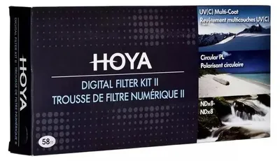 Image de HOYA Jeu de Filtres DFK58 (UV,PLC,ND) D58 mm