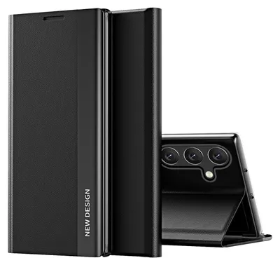 Immagine prodotto di Custodia Sleep Case Pro per Samsung Galaxy S25+ con patta e supporto - Nero