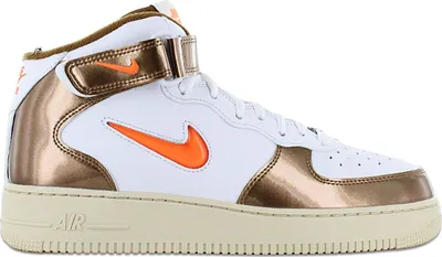 Produktbild von Nike Air Force 1 Mid QS - Herren Schuhe Leder DH5623-100 , Größe: EU 45 US 11