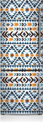 Produktbild von Kühlschrankmagne Kühlschrank Magnetfolie Dekoration 60x180 cm - Ethnische Motive.