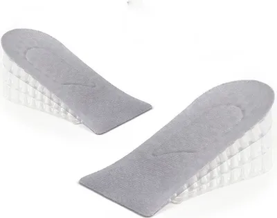 Zdjęcie produktu dla INF 5 cm Wkładki zwiększające wysokość oddychające i wygodne 1 para Szary
