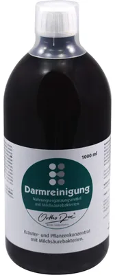 Produktbild von OrthoDoc Darmreinigung Konzentrat unterstützt die natürliche Reinigung und Regeneration der Darmflora, 1000 ml Konzentrat