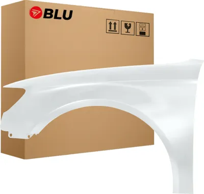 Immagine prodotto di BLU Parafango compatibile con Audi A3 8V III-generation Hatchback Sportback LS9R Sinistra Weiss GletscherWeiss | 2012-2020 | Anteriore | Verniciato | Pronto per il montaggio | Acciaio