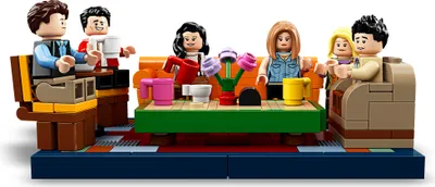 Produktbild von LEGO 21319 Ideas FRIENDS "Central Perk" Café für Erwachsene und Fans der Kultserie, Konstruktionsspielzeug mit 7 Minifiguren, Set zum 25. Jubiläum