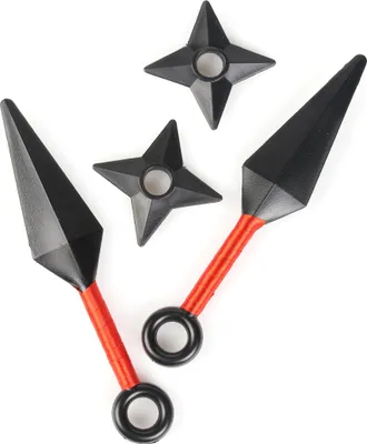 Immagine prodotto di Set di accessori Ninja grigio - Taglia unica