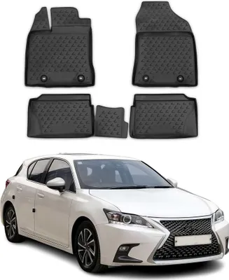 Immagine prodotto di 2010-2021 Lexus CT 200H tappetini TPE nero 4 pz