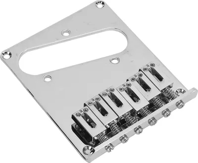 Zdjęcie produktu dla Stały mostek gitarowy, mostek siodełkowy z 5 otworami montażowymi do gitar elektrycznych TL