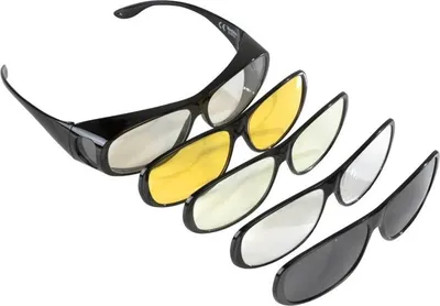 Produktbild von Westfalia Schutzbrille mit 4 Wechselgläsern