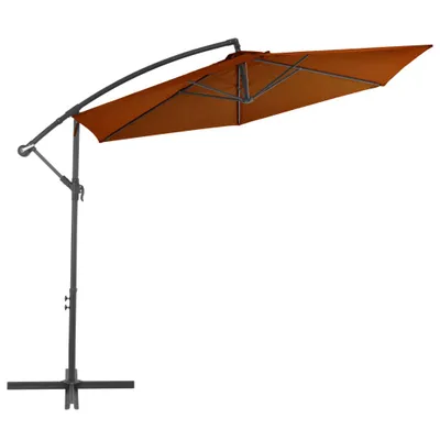 Produktbild von vidaXL Ampelschirm mit Aluminium-Mast 300 cm Terrakotta