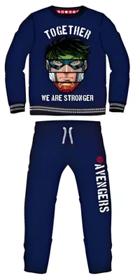 Produktbild von Marvel Trainingsanzug blau Größe 128 - Avengers