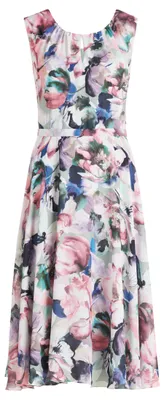 Produktbild von Vera Mont Kleid Kurz ohne Arm 5839 Green/Rosé 42