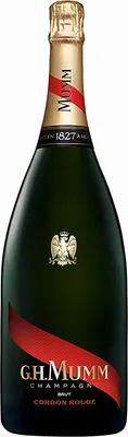 Obrázek produktu pro Mumm Cordon Rouge, 1,5 l, Brut, Červené, Champagne, Pinot Noir, 1,6 rok/roky