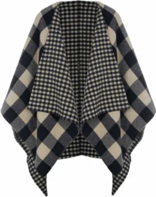 Produktbild von Poncho & Cape für Damen in schwarz