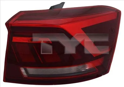 Image de Feu arrière gauche extérieur TYC pour VW T-Roc (A11) et T-Roc Cabrio (AC7)