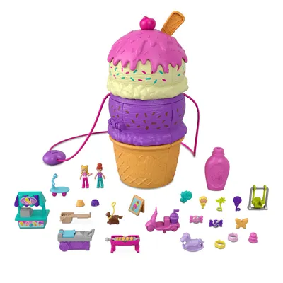 Obrázok produktu pre Polly Pocket HFR00, Akčný / Dobrodružný, 4 rok / roky, Viacfarebný, Plast