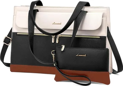 Produktbild von Laptoptasche 15,6 Zoll Damen Handtasche Aktentasche Lehrertasche Büro Uni