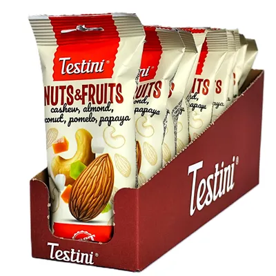Obrázek produktu pro OŘECHY & OVOCE Testini® 50 g, 10 ks v balení