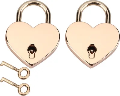 Image de Cadenas, serrure, serrure à clé, serrure à cœur, cadenas à cœur, cadenas en forme de cœur