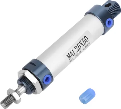 Image de MAL 25mm Vérin pneumatique monobloc double effet Alliage d'aluminium (course 50mm)