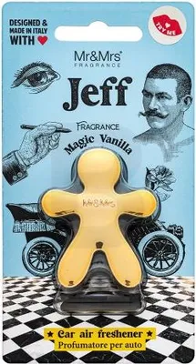 Produktbild von Mr&Mrs Fragrance Jeff Chrome Car Air Freshener Magic Vanilla