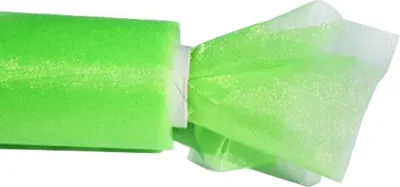 Produktbild von Deko-Organza 16 cm, 1 Rolle, hellgrün