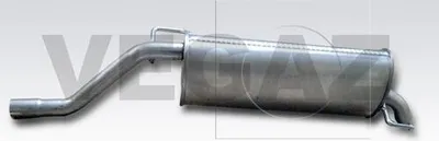 Produktbild von VEGAZ FTS-388 Endschalldämpfer für FIAT GRANDE PUNTO (199) Auspuff