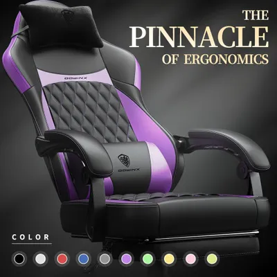 Immagine prodotto di Sedia ergonomica da ufficio - Sedia da ufficio con schienale regolabile - Sedia da lavoro confortevole - Sedia da gaming