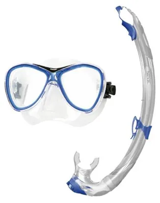 Immagine prodotto di Set boccaglio Seac Sub Capri in silicone blu**