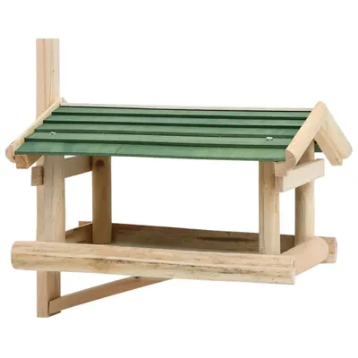 Produktbild von Vogelfutterhaus Massivholz 35x29,5x21 cm