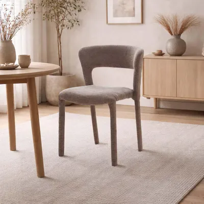 Obrázok produktu pre Milton & Oldbrook Japandi jedálenská stolička Ghent Taupe
