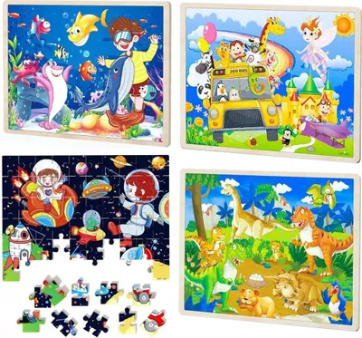 Immagine prodotto di Puzzle in legno MIX - Trifox