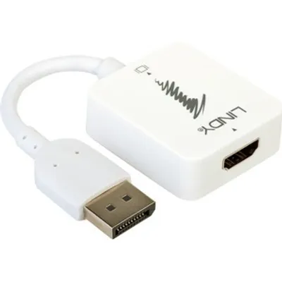 Produktbild von LINDY Konverter HDMI auf DisplayPort bis 4K 3840x2160 HDMI