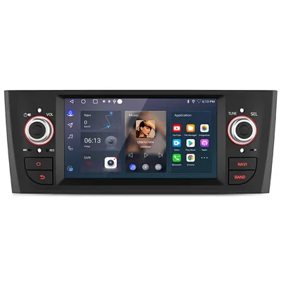 Immagine prodotto di 6.2 "Android 15 Car Radio Carplay per Fiat Linea Grande Punto 2007-2012 GPS Navi WIFI BT DAB+ FM SWC 2+32G