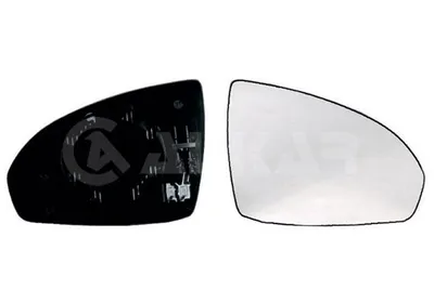 Produktbild von ALKAR Spiegelglas Außenspiegel Rechts für SMART FORTWO Coupe (451) Beheizbar Konvex 6432009