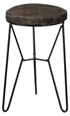 Obrázek produktu pro Stůl na rostliny Clayre & Eef 22 cm hnědé dřevo